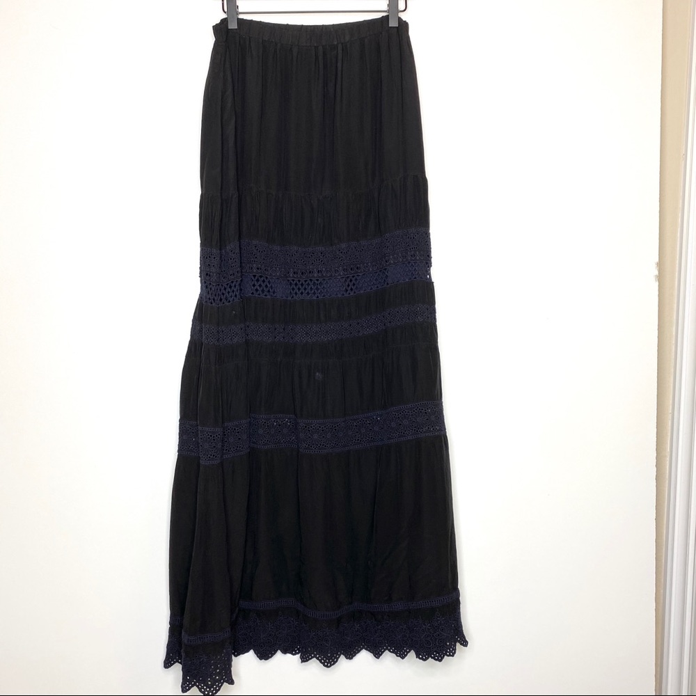 Johnny Was Cupra Rayon Maxi Skirt